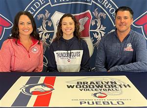 Braelyn Woodworth Signing Day 11-9-22